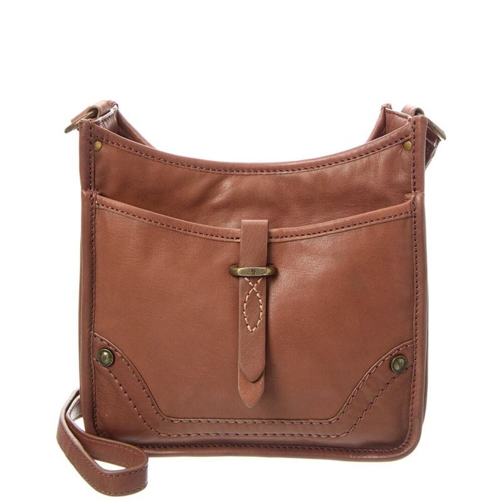 Frye Campus Leather Crossbody, Brown